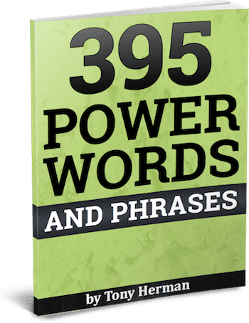 395 Power Words and Phrases book