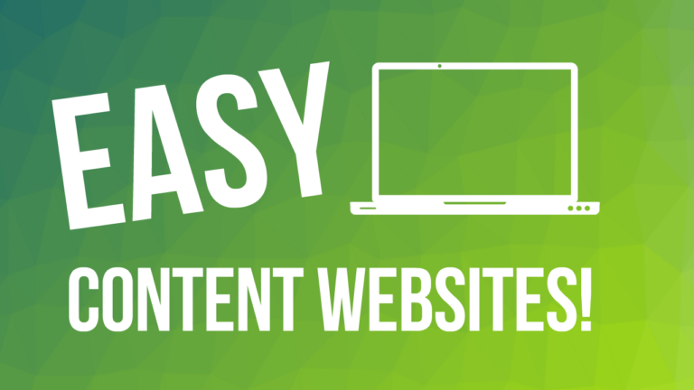 Easy Content Websites