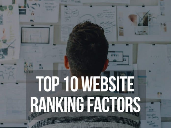 Top 10 Website Ranking Factors