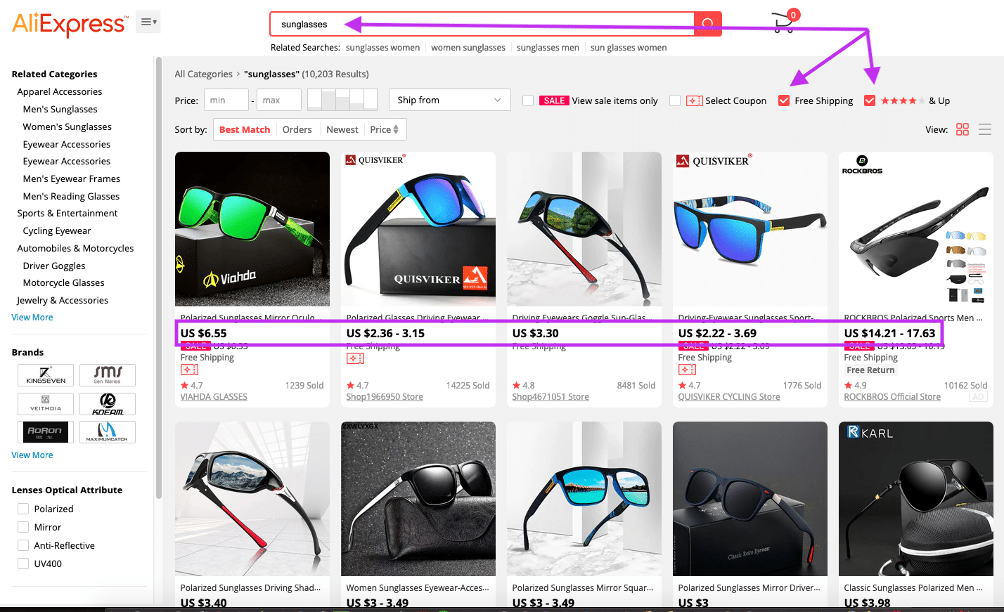 How to buy sunglasses