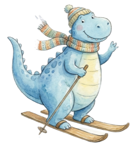 Swoosh the Snow-saurus