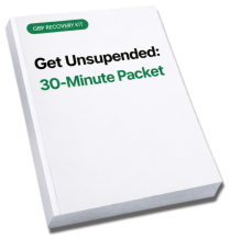 Get Unsuspended: 30-Minute Packet - GBP Recovery Kit